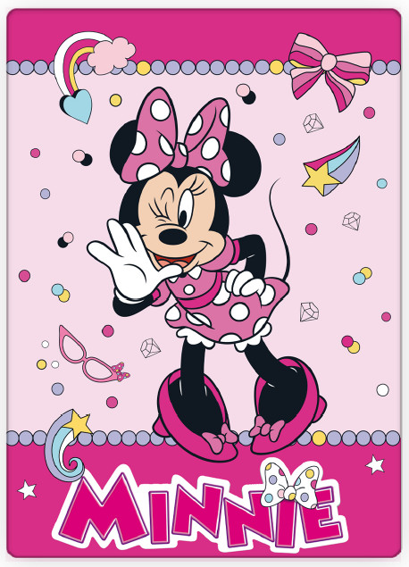 Disney Minnie  Funny polar blanket 100x140cm