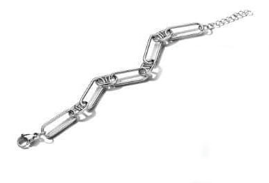 Victoria Silver colored bracelet, wristband
