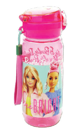 Barbie Shine Bright plastic bottle with hook 600 ml