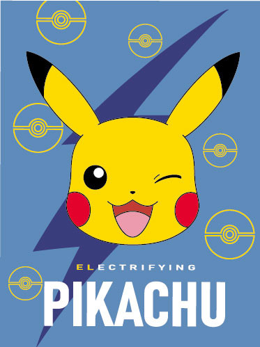 Pokémon Electrifying coral fleece blanket 150x200cm