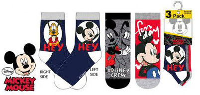 Disney Mickey  children's socks 27/30