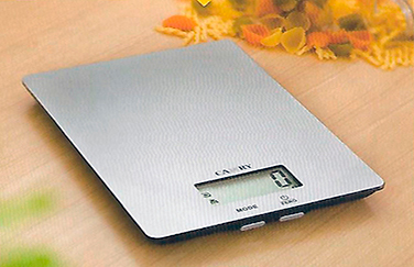 Ψηφιακή Ζυγαριά Κουζίνας Ακριβείας 1gr - 5kg, Stainless Steel Plate