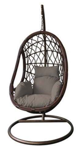 ΚΡΕΜΑΣΤΗ ΠΟΛΥΘΡΟΝΑ  ΜΕ ΡΕ RATTAN  ΣΚΟΥΡΟ ΓΚΡΙ ME  ΒΑΣΗ ΚΑΙ ΙΣΤΟ ΜΕΤΑΛΛΙΚΟ  ΣΕ ΑΝΘΡΑΚΙ ΧΡΩΜΑ  184-6157