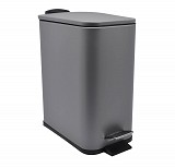 ΚΑΛΑΘΙ ΜΠΑΝΙΟΥ ΟΡΘΟΓΩΝΙΟ 5l INOX ΓΚΡΙ SOFT CLOSE ANKOR