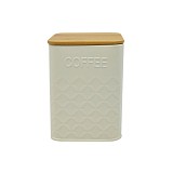 ΒΑΖΟ ΜΕΤΑΛΛΙΚΟ ΜΠΕΖ COFFEE ΜΕ ΜΠΑΜΠΟΥ ΚΑΠΑΚΙ 10x10x13,5εκ. ANKOR