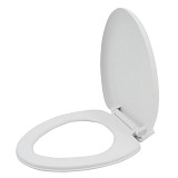 ΚΑΠΑΚΙ ΤΟΥΑΛΕΤΑΣ ΡΡ SOFT CLOSE ΑΣΠΡΟ 36,5x47 εκ.ANKOR