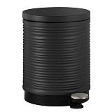 ΚΑΛΑΘΙ ΜΠΑΝΙΟΥ 5lt ΜΕΤΑΛΛΙΚΟ ΡΙΓΕ ΣΕ ΧΡΩΜΑ ΑΝΘΡΑΚΙ  ΜΑΤ SOFT CLOSE ANKOR