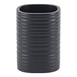 ΠΟΤΗΡΟΘΗΚΗ ΠΟΛΥΕΣΤΕΡΙΚΗ ΡΙΓΕ ΣΕ ΧΡΩΜΑ ΑΝΘΡΑΚΙ ΜΑΤ 7,6x6,7x10,6εκ.ANKOR