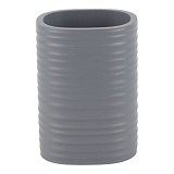 ΠΟΤΗΡΟΘΗΚΗ ΠΟΛΥΕΣΤΕΡΙΚΗ ΡΙΓΕ ΣΕ ΧΡΩΜΑ ΓΚΡΙ ΜΑΤ 7,6x6,7x10,6εκ.ANKOR