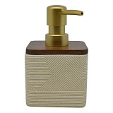 DISPENSER ΠΟΛΥΕΣΤΕΡΙΚΟ ΜΠΕΖ ΤΕΤΡΑΓΩΝΟ ΜΕ ΞΥΛΟ ΑΚΑΚΙΑΣ 8,3x8,3x13,5εκ.ANKOR  846658