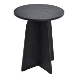 ΤΡΑΠΕΖΑΚΙ ΞΥΛΙΝΟ ΣΕ ΜΑΥΡΟ ΧΡΏΜΑ 40x40x50εκ. ANKOR  846139