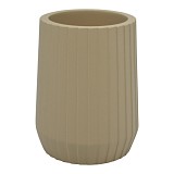 ΠΟΤΗΡΟΘΗΚΗ ΠΟΛΥΕΣΤΕΡΙΚΗ ΜΠΕΖ ΜΕ ΡΙΓΕΣ 7,7x7,7x10εκ.ANKOR