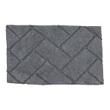 ΠΑΤΑΚΙ ΜΠΑΝΙΟΥ ΒΑΜΒΑΚΕΡΟ 2000gsm ΜΕ ΑΝΤΙΟΛΙΣΘΗΤΙΚΗ ΒΑΣΗ ΓΚΡΙ 50x80εκ. ANKOR