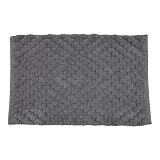 ΠΑΤΑΚΙ ΜΠΑΝΙΟΥ ΒΑΜΒΑΚΕΡΟ 1700gsm ΜΕ ΑΝΤΙΟΛΙΣΘΗΤΙΚΗ ΒΑΣΗ ΓΚΡΙ 50x80εκ. ANKOR