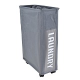 ΚΑΛΑΘΙ ΑΠΛΥΤΩΝ ΥΦΑΣΜΑΤΙΝΟ ΓΚΡΙ 40L ANKOR 805075