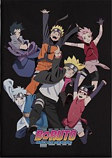Naruto Boruto Fleece Blanket 100x140cm