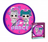LOL Surprise Dance Wall Clock 25 cm