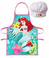 Disney Princess Curious  Ariel Children's Apron 2-piece Set