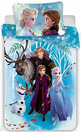 Disney Frozen Whispering Wind bedding set 140×200cm, 70×90 cm