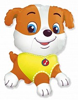 Dog Bulldog foil balloon 36 cm (WP)