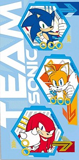 Sonic the Hedgehog Team Sonic the Hedgehog Bath Towel, Beach Towel 70x140cm