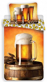 Beer bedding set 140×200cm, 70×90 cm