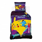Pokémon Electric bedding set 140×200cm, 70×90 cm