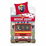 Fireman Sam Rescue Squad bedding set 140×200cm, 70x90 cm