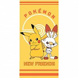 Pokémon New Friends bath towel, beach towel 70x140cm