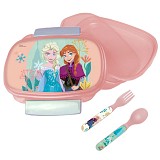 Disney Frozen Together sandwich box + cutlery set