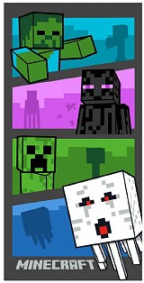 Minecraft Adventure Time bath towel, beach towel 70x140cm