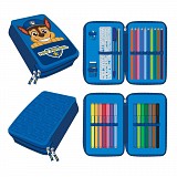 Paw Patrol Chase filled two-tier pencil case