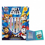 Paw Patrol Duty Calls notebook + gel pen set