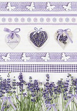 Colour Heart Lavender A/4 elastic folder