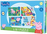 Peppa Pig 4-in-1 puzzle