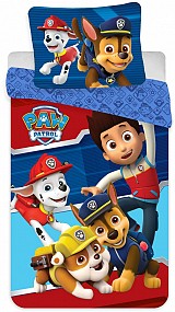 Paw Patrol microfiber bedding set 140×200cm, 70×90 cm