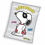Snoopy Legendary coral fleece blanket 150x200cm