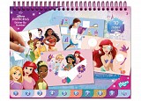 Disney Princess Sprinkle Party Story puzzle sticker and coloring set