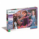 Disney Frozen Leaves 104-piece Glitter Puzzle Clementoni  CMC20162