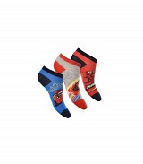 Disney Cars children's no-show socks 27/30