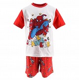 Spiderman Wall Crawler Red children's short pajamas 6 years / 116 cm