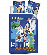 Sonic the Hedgehog Turbo Children's bedding 100×135 cm, 40×60 cm
