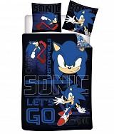 Sonic the Hedgehog Unstoppable Children's bedding 100×135 cm, 40×60 cm