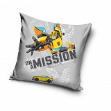 Transformers Mission velvet cushion cover 40x40 cm