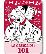 Disney 101 Dalmatians Cuddle Spots polar blanket 100x140cm