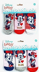Disney Minnie  baby socks 0-12 months
