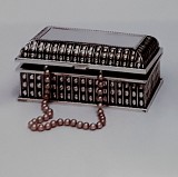 Μπιζουτιέρα Επάργυρη Ορθογώνια 7732LLA