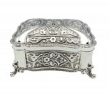 Μπιζουτιέρα Επάργυρη Ορθογώνια 104HQ24000 LM