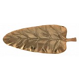 Πιατέλα μεταλλική διακοσμητική φύλλο