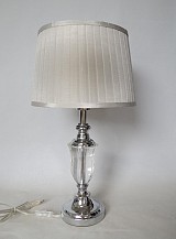 Φωτιστικό Επιτραπέζιο Μεταλλικό/Γυάλινο 55X30CM